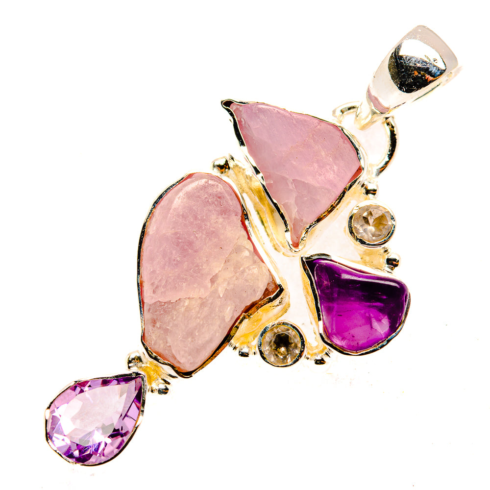 Kunzite Pendants handcrafted by Anasilvercos - PD30350 - Photo 2