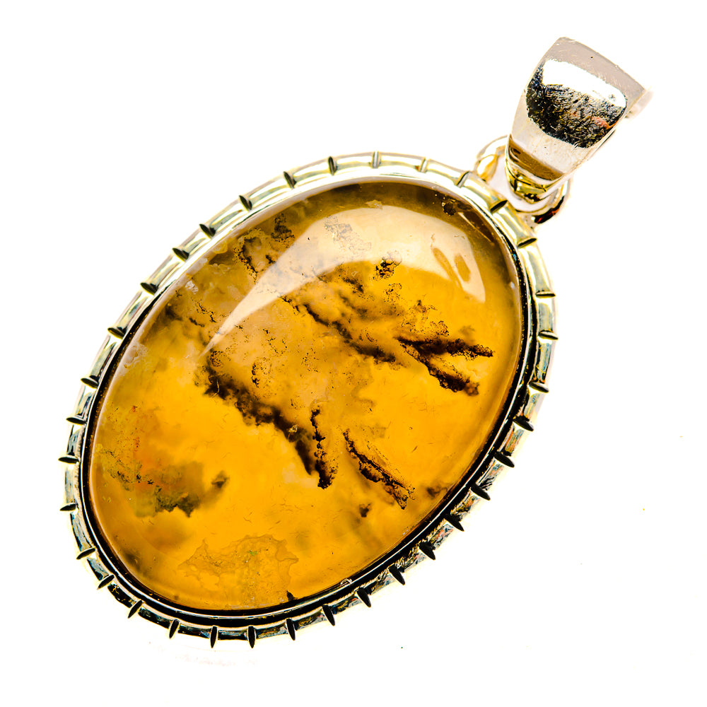 Plume Agate Pendants handcrafted by Anasilvercos - PD30377 - Photo 2