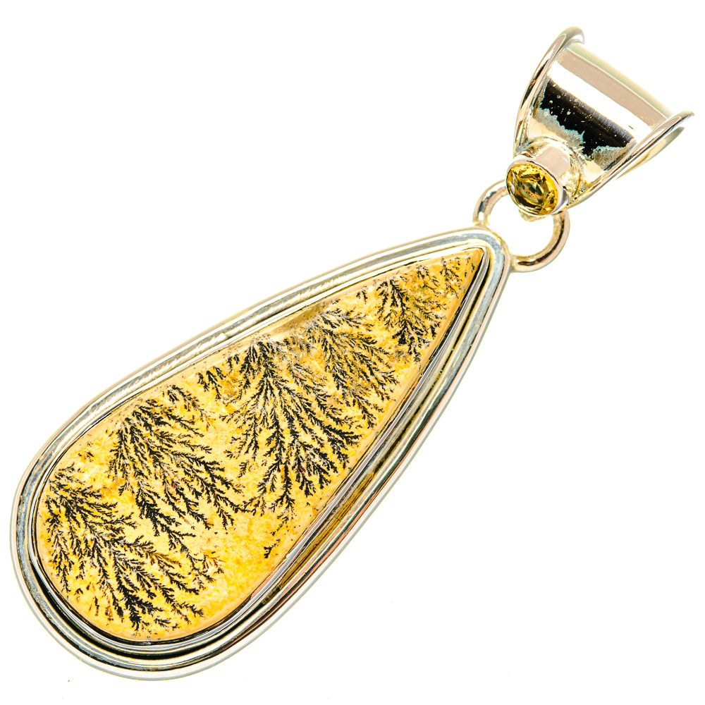 Germany Psilomelane Dendrite Pendants handcrafted by Anasilvercos - PD30418 - Photo 2