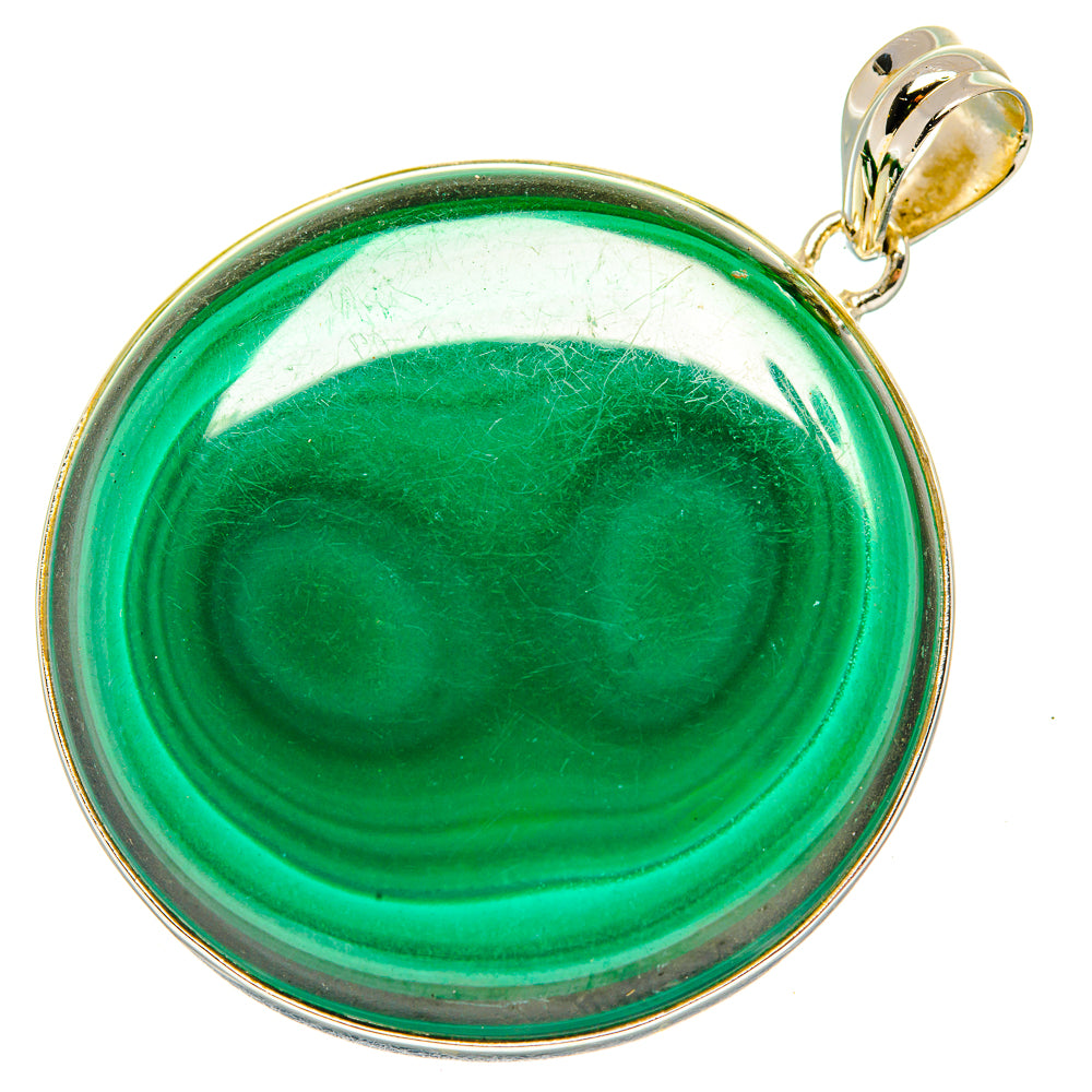 Malachite Pendants handcrafted by Anasilvercos - PD30440 - Photo 2