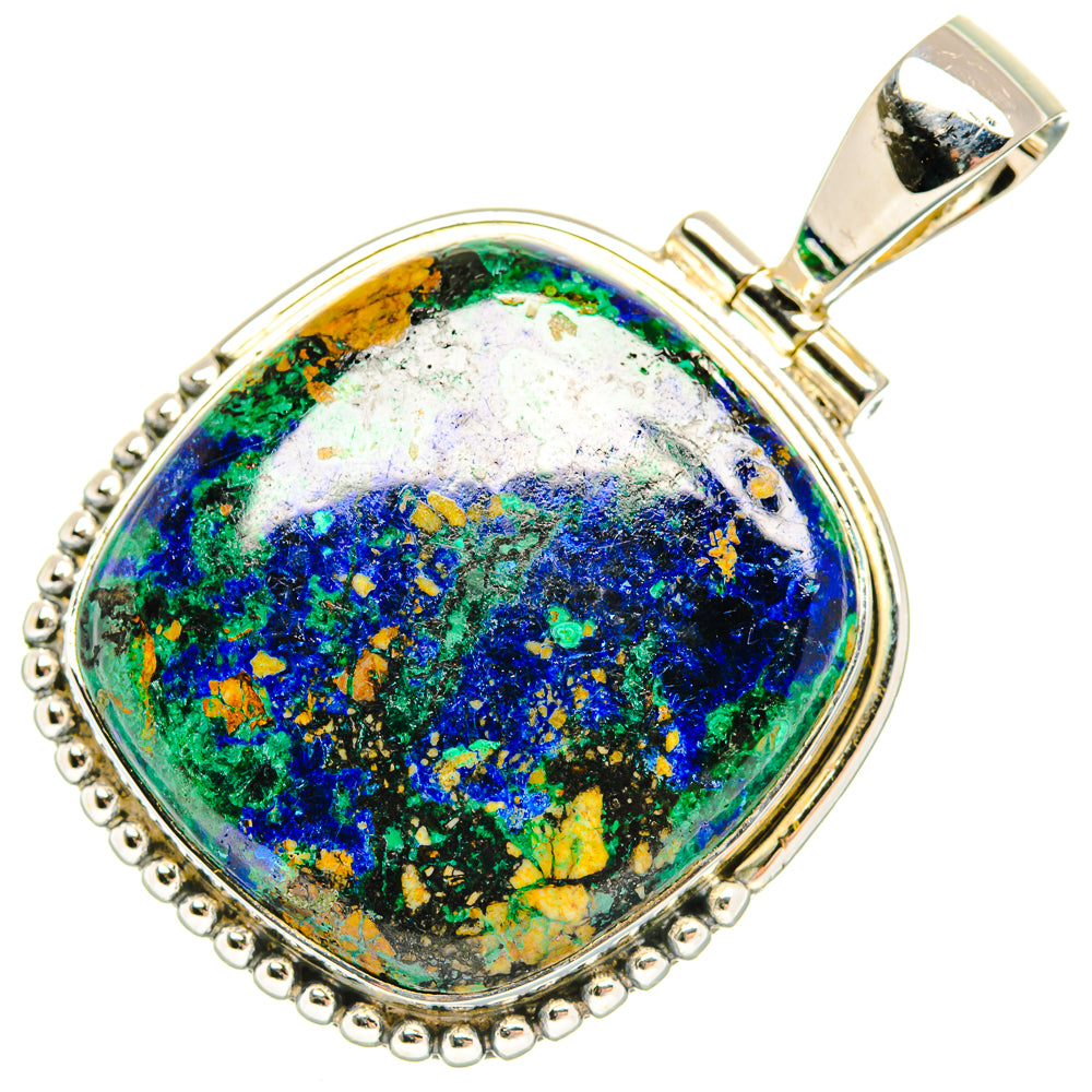 Azurite Pendants handcrafted by Anasilvercos - PD30444 - Photo 2