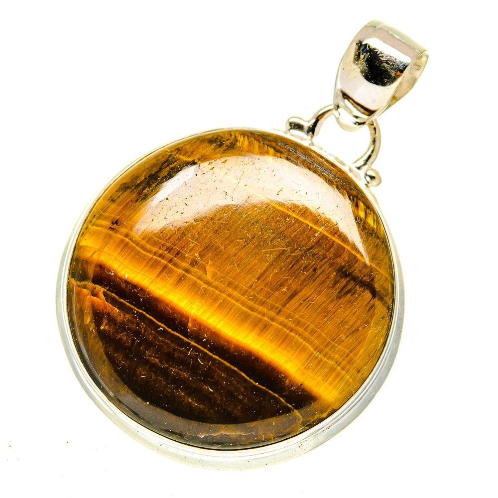 Tiger Eye Pendants handcrafted by Anasilvercos - PD3045