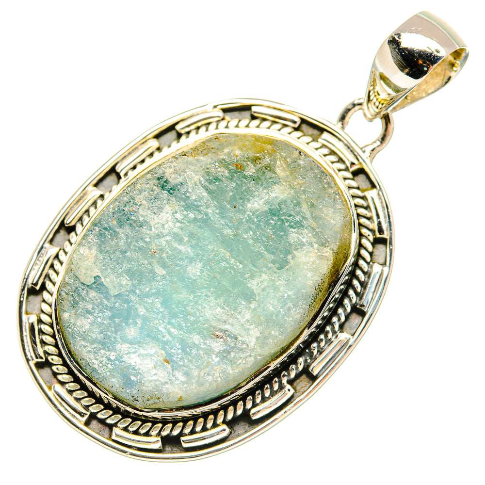 Aquamarine Pendants handcrafted by Anasilvercos - PD30452 - Photo 2