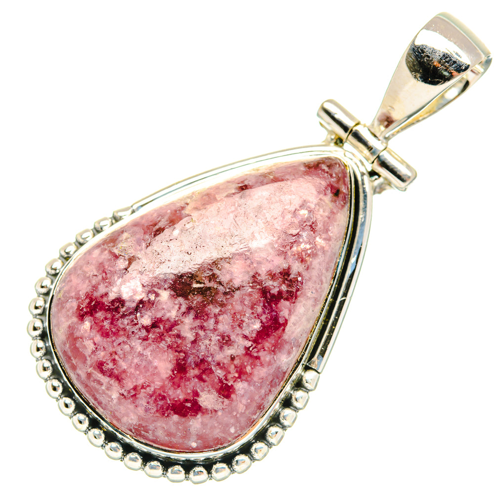Lepidolite Pendants handcrafted by Anasilvercos - PD30453 - Photo 2