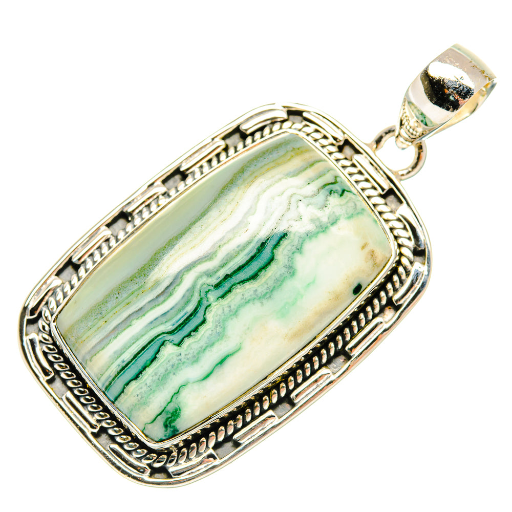 Ocean Jasper Pendants handcrafted by Anasilvercos - PD30471 - Photo 2