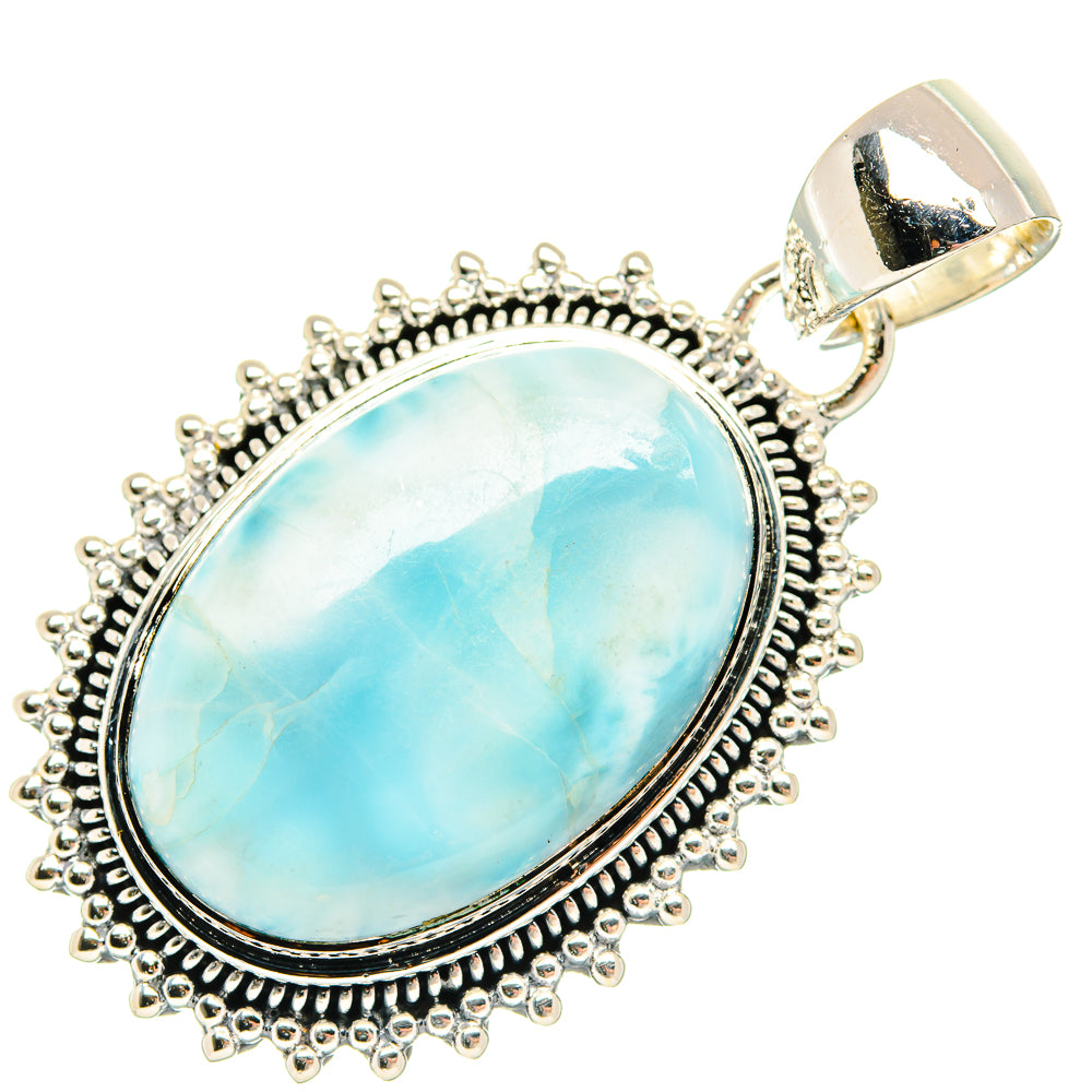 Larimar Pendants handcrafted by Anasilvercos - PD30507 - Photo 2