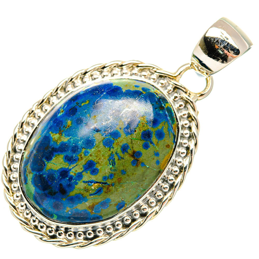 Azurite Pendants handcrafted by Anasilvercos - PD30508 - Photo 2