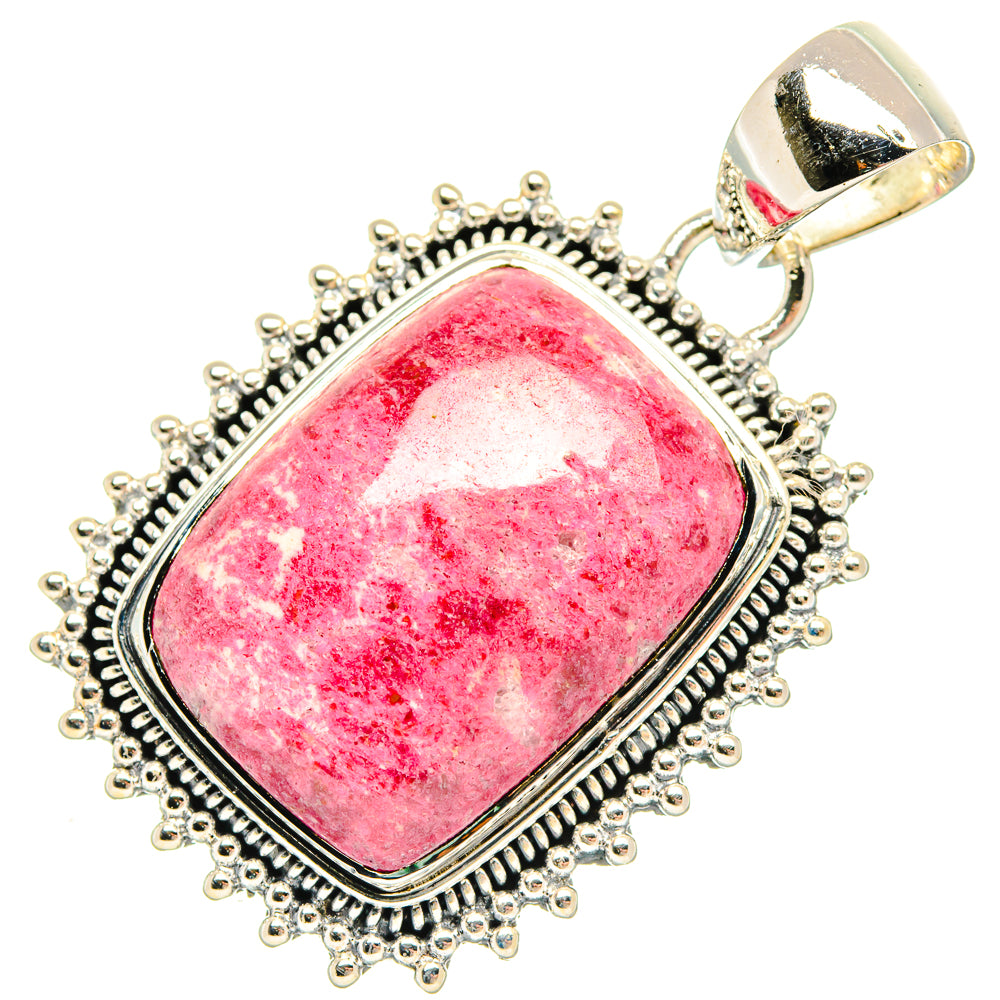 Thulite Pendants handcrafted by Anasilvercos - PD30510 - Photo 2