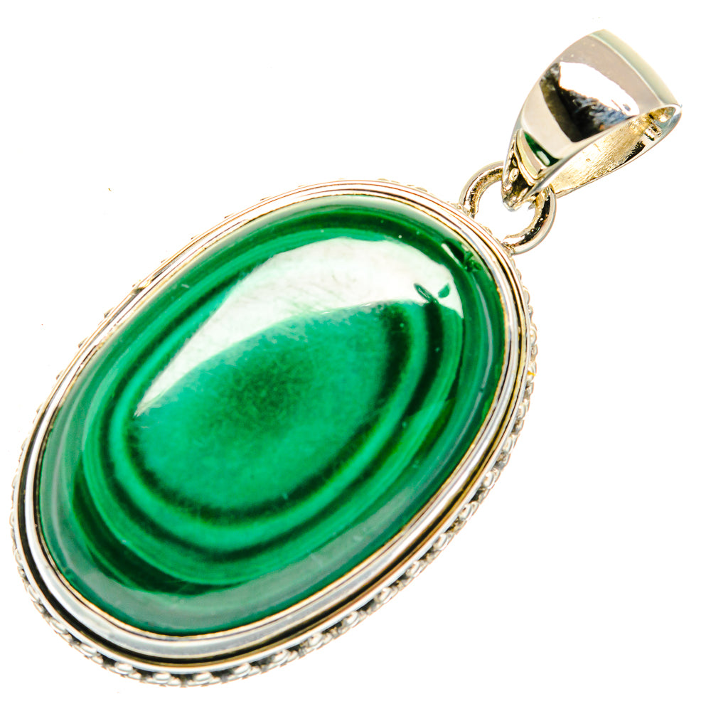 Malachite Pendants handcrafted by Anasilvercos - PD30513 - Photo 2