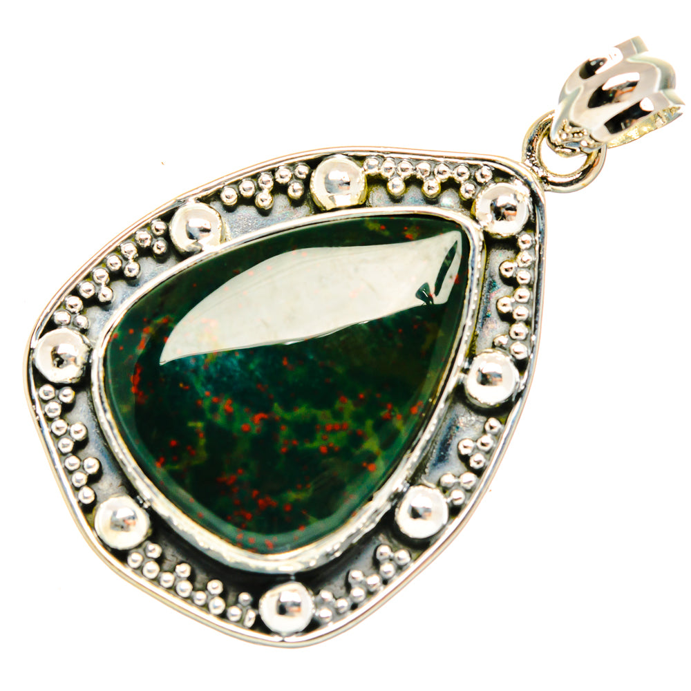 Bloodstone Pendants handcrafted by Anasilvercos - PD30523 - Photo 2