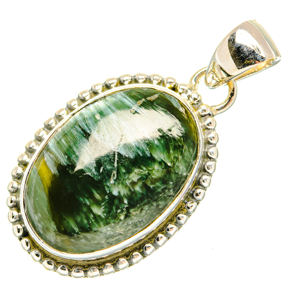 Seraphinite Pendants handcrafted by Anasilvercos - PD30556 - Photo 2