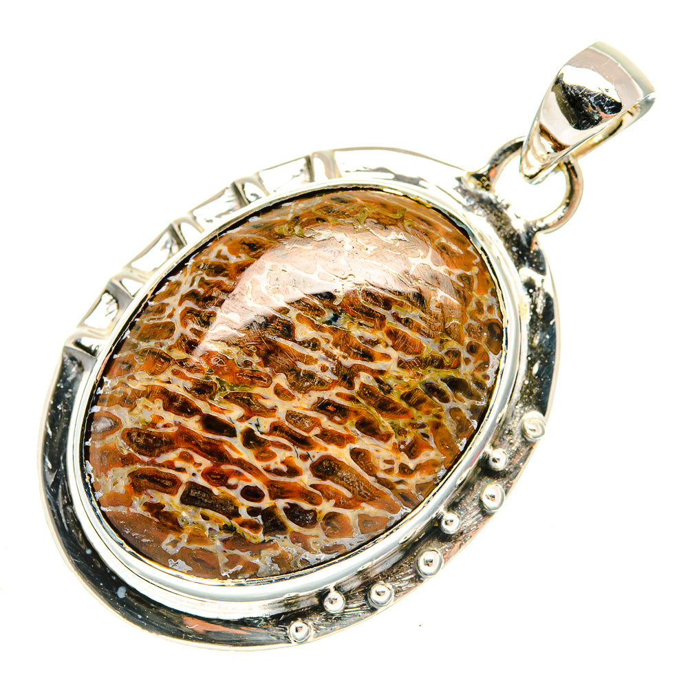 Dinosaur Bone Pendants handcrafted by Anasilvercos - PD30561 - Photo 2