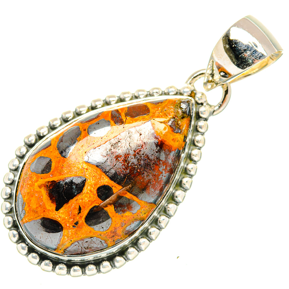 Bauxite Pendants handcrafted by Anasilvercos - PD30562 - Photo 2