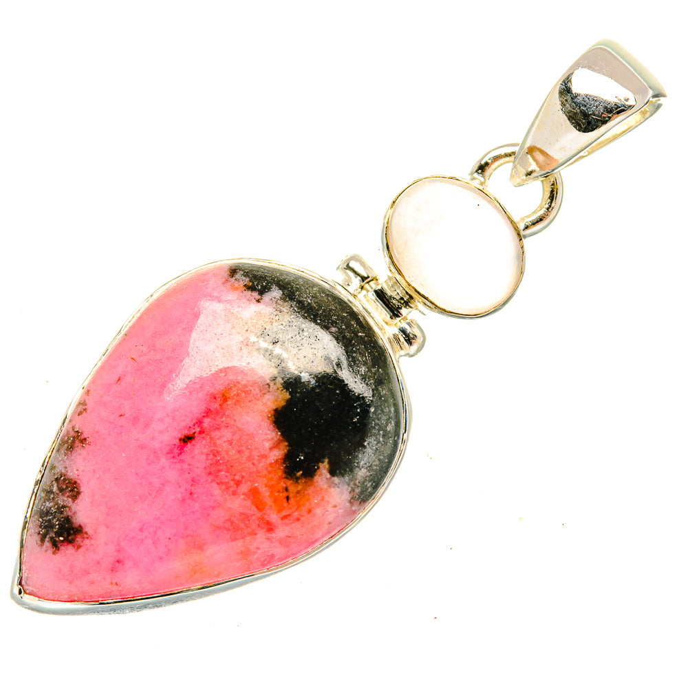 Rhodonite Pendants handcrafted by Anasilvercos - PD30576 - Photo 2
