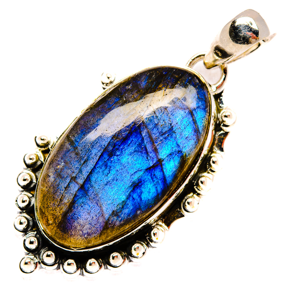 Labradorite Pendants handcrafted by Anasilvercos - PD30582 - Photo 2