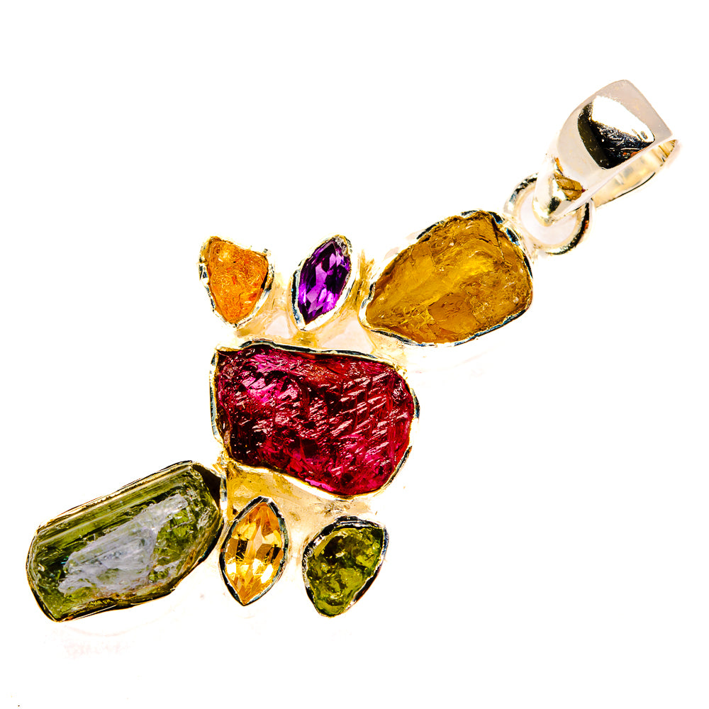 Tourmaline Pendants handcrafted by Anasilvercos - PD30592 - Photo 2
