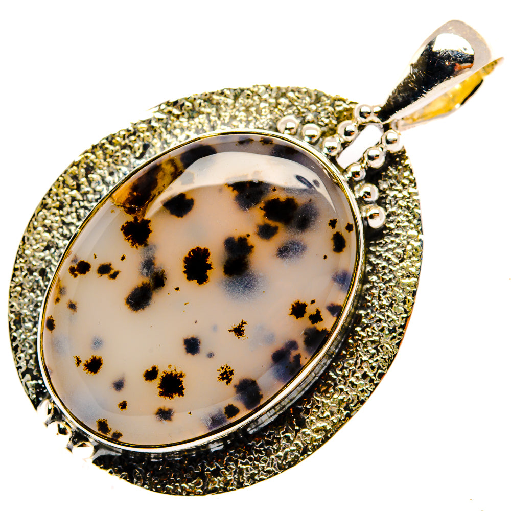 Dendritic Opal Pendants handcrafted by Anasilvercos - PD30599 - Photo 2