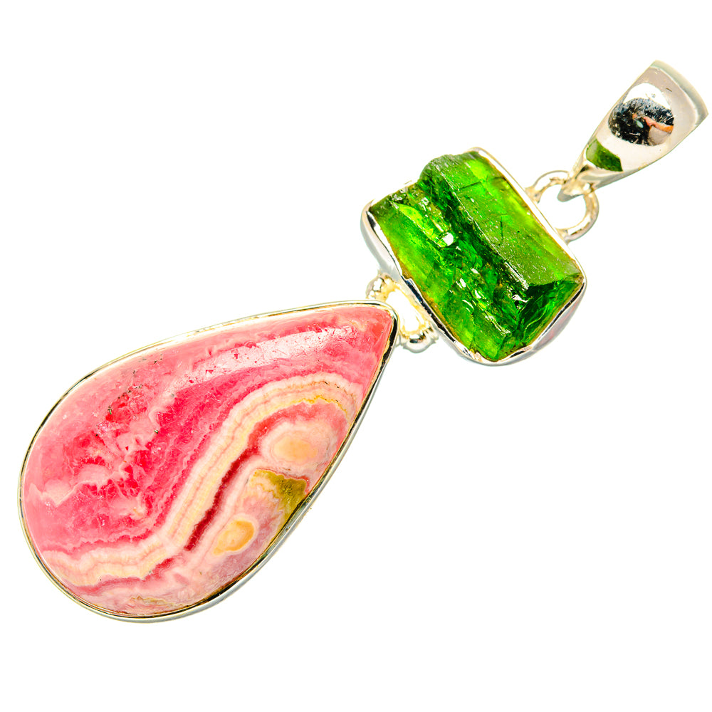 Rhodochrosite Pendants handcrafted by Anasilvercos - PD30611 - Photo 2