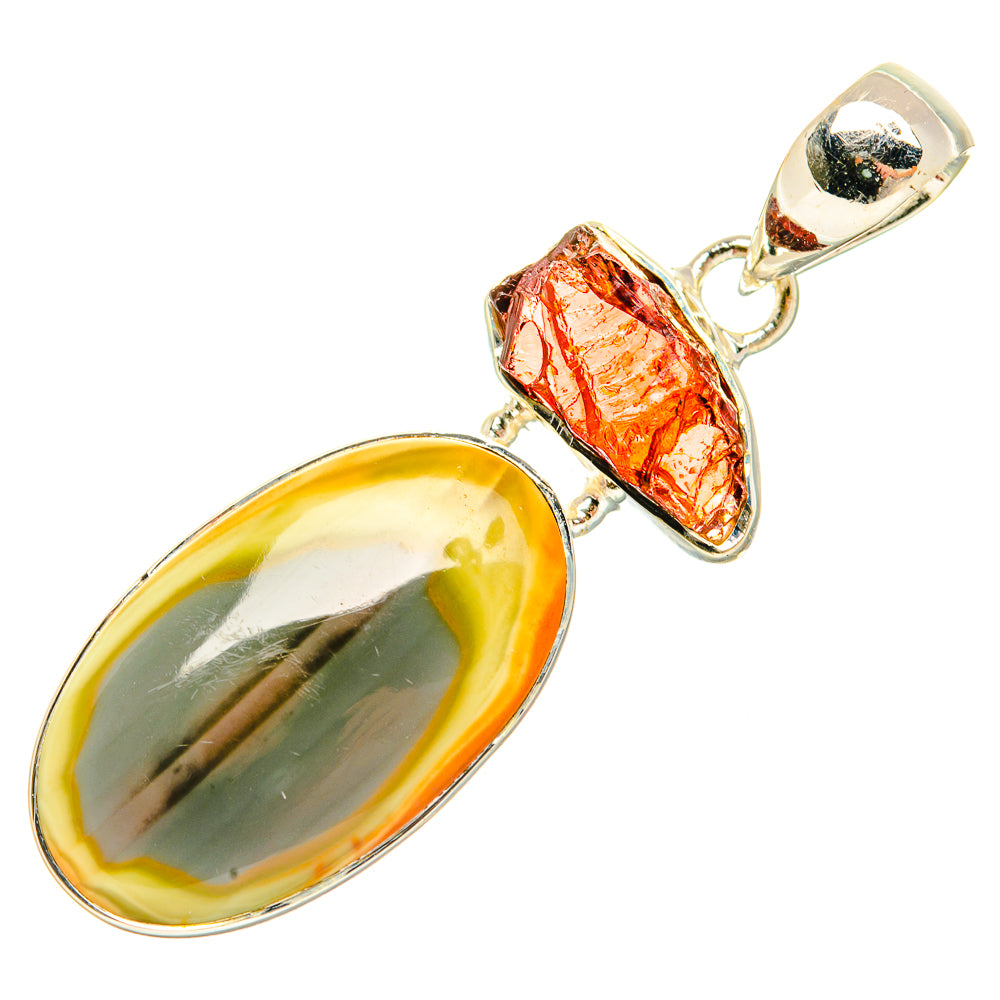 Imperial Jasper Pendants handcrafted by Anasilvercos - PD30617 - Photo 2