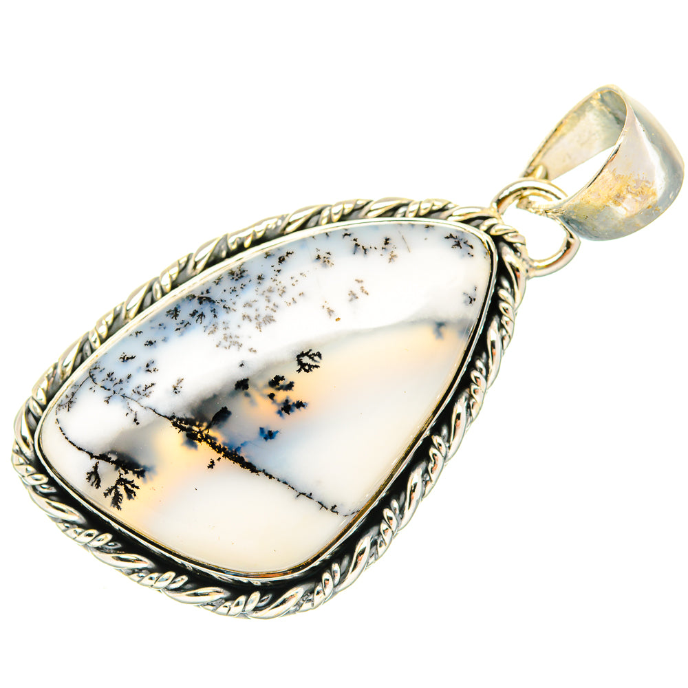 Dendritic Opal Pendants handcrafted by Anasilvercos - PD30624 - Photo 2