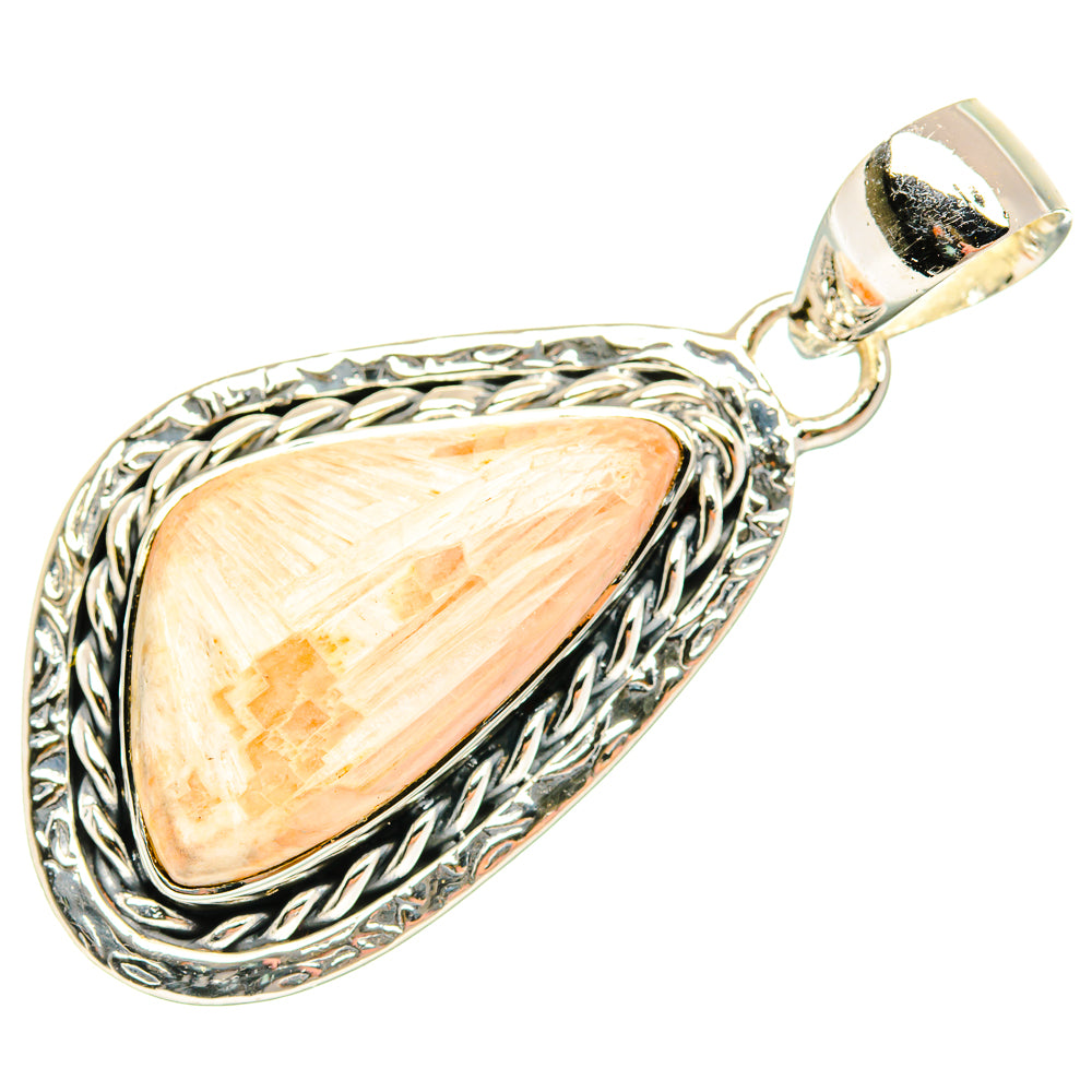 Scolecite Pendants handcrafted by Anasilvercos - PD30625 - Photo 2