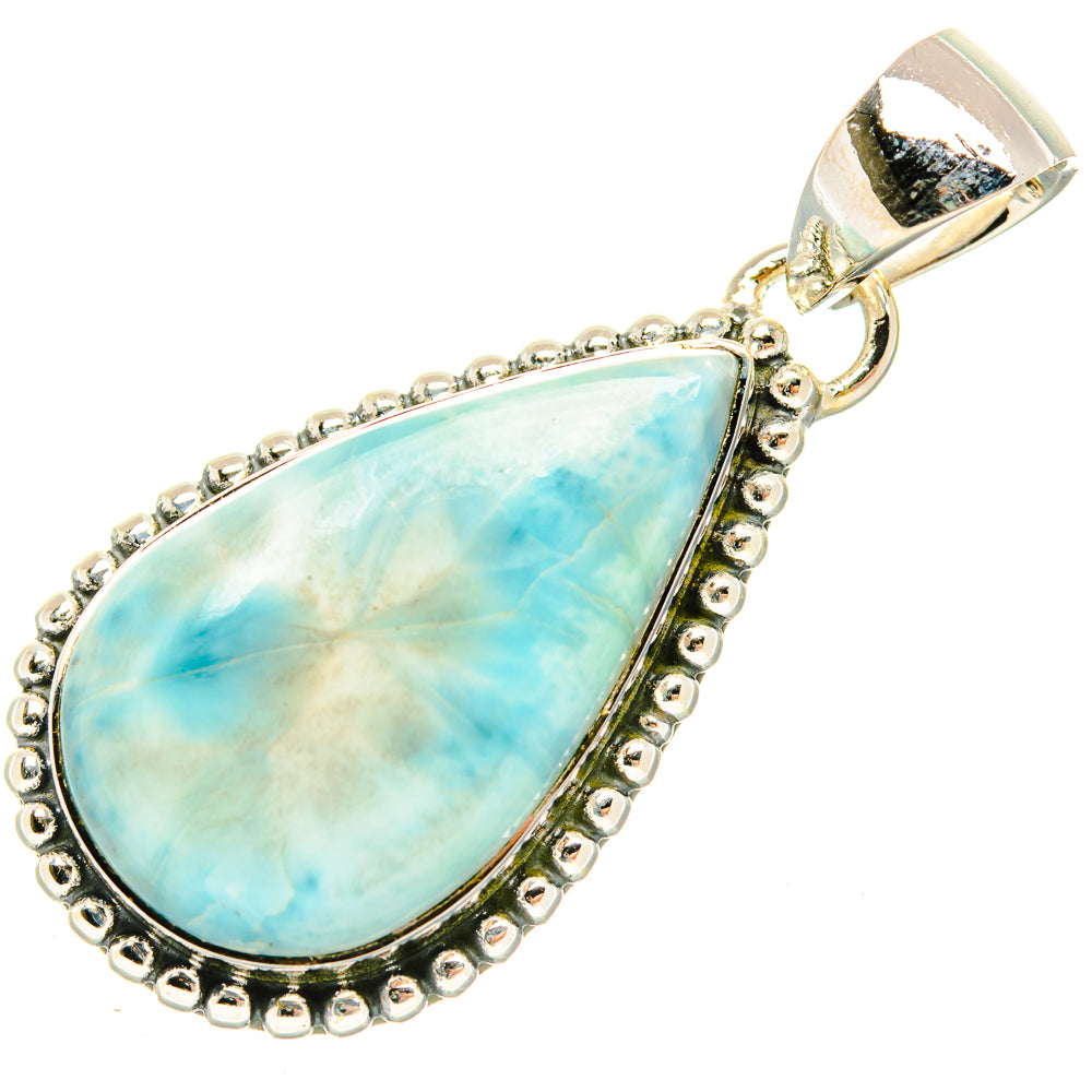 Larimar Pendants handcrafted by Anasilvercos - PD30632 - Photo 2