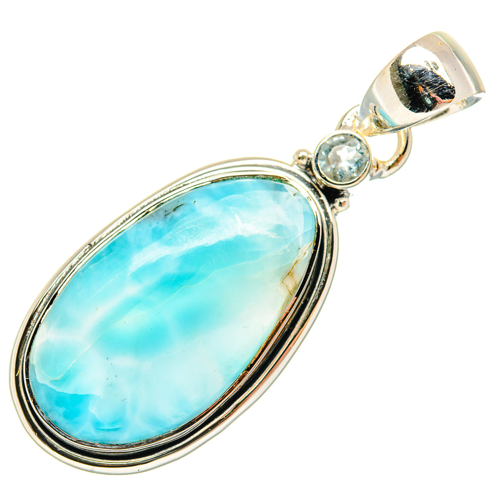 Larimar Pendants handcrafted by Anasilvercos - PD30642 - Photo 2