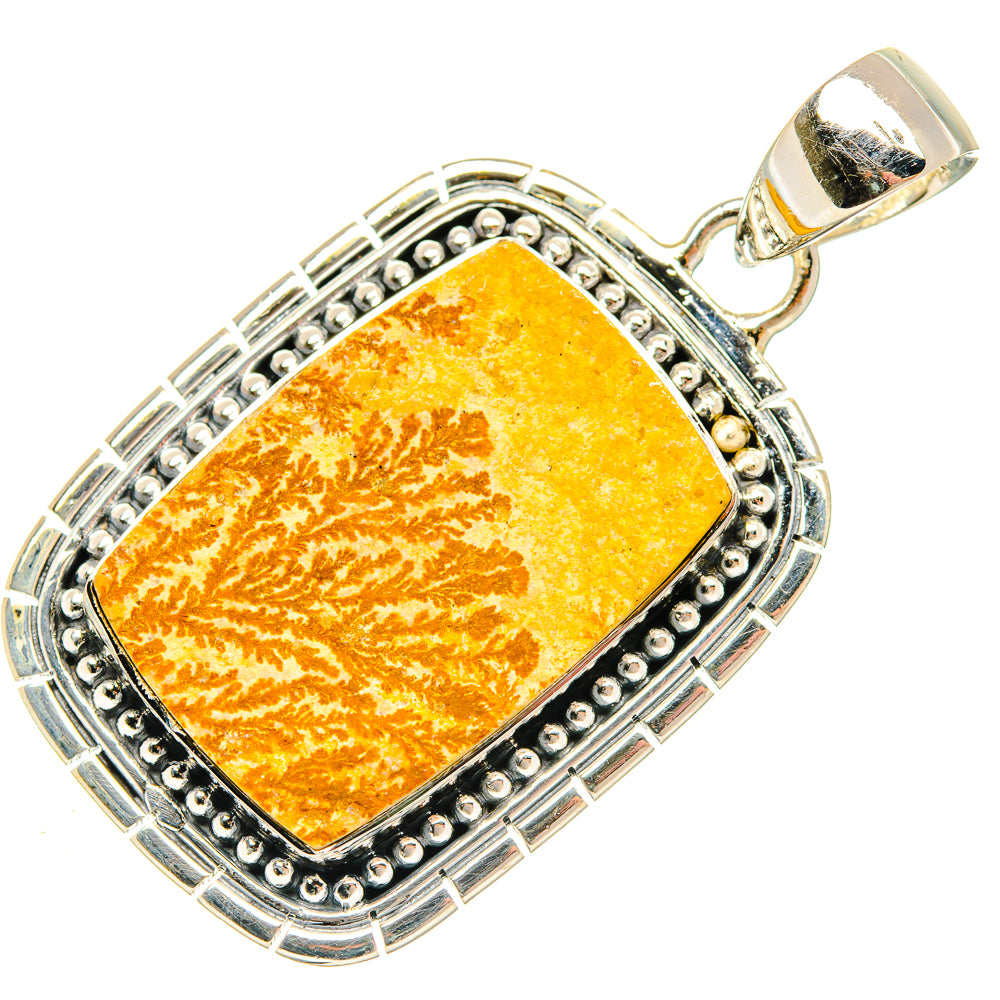 Germany Psilomelane Dendrite Pendants handcrafted by Anasilvercos - PD30652 - Photo 2