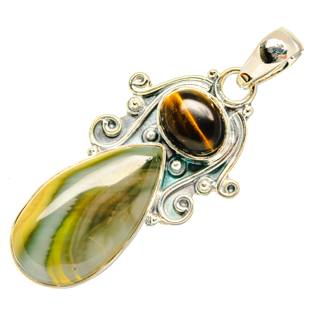 Imperial Jasper Pendants handcrafted by Anasilvercos - PD30653 - Photo 2