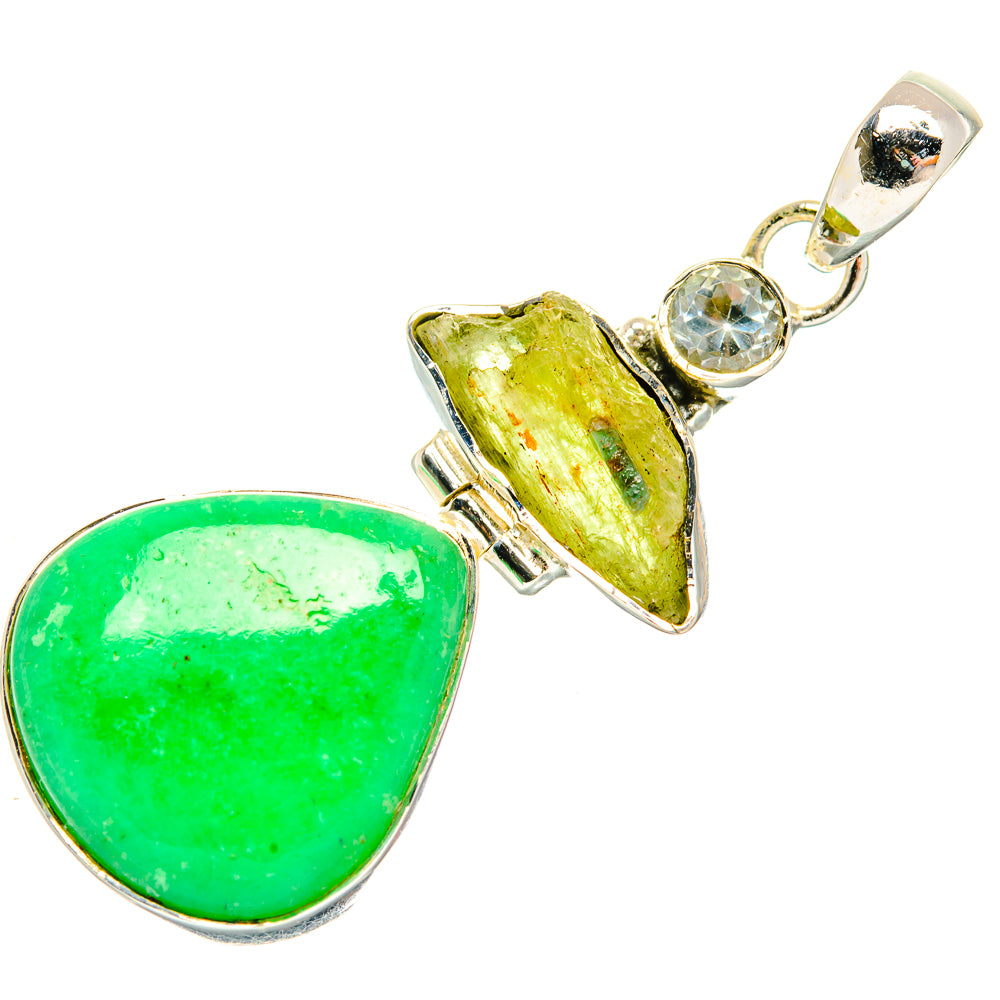 Amazonite Pendants handcrafted by Anasilvercos - PD30654 - Photo 2
