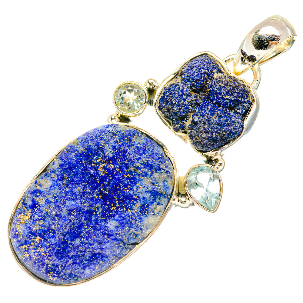 Lapis Lazuli Pendants handcrafted by Anasilvercos - PD30657 - Photo 2