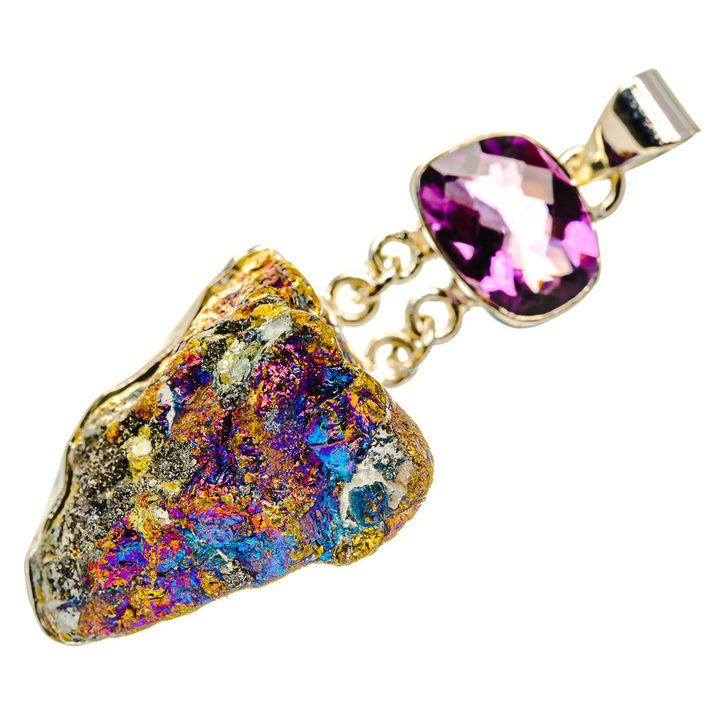 Titanium Druzy Pendants handcrafted by Anasilvercos - PD30672 - Photo 2