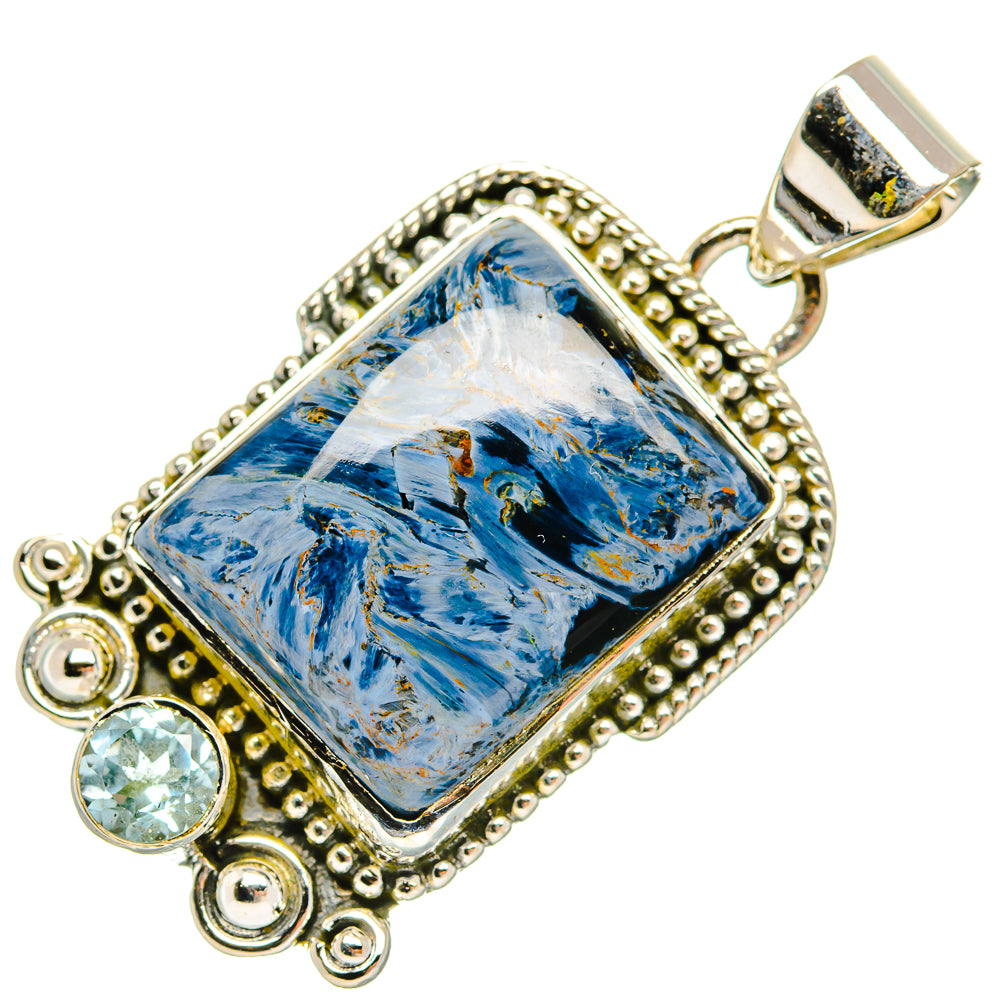 Pietersite Pendants handcrafted by Anasilvercos - PD30695 - Photo 2