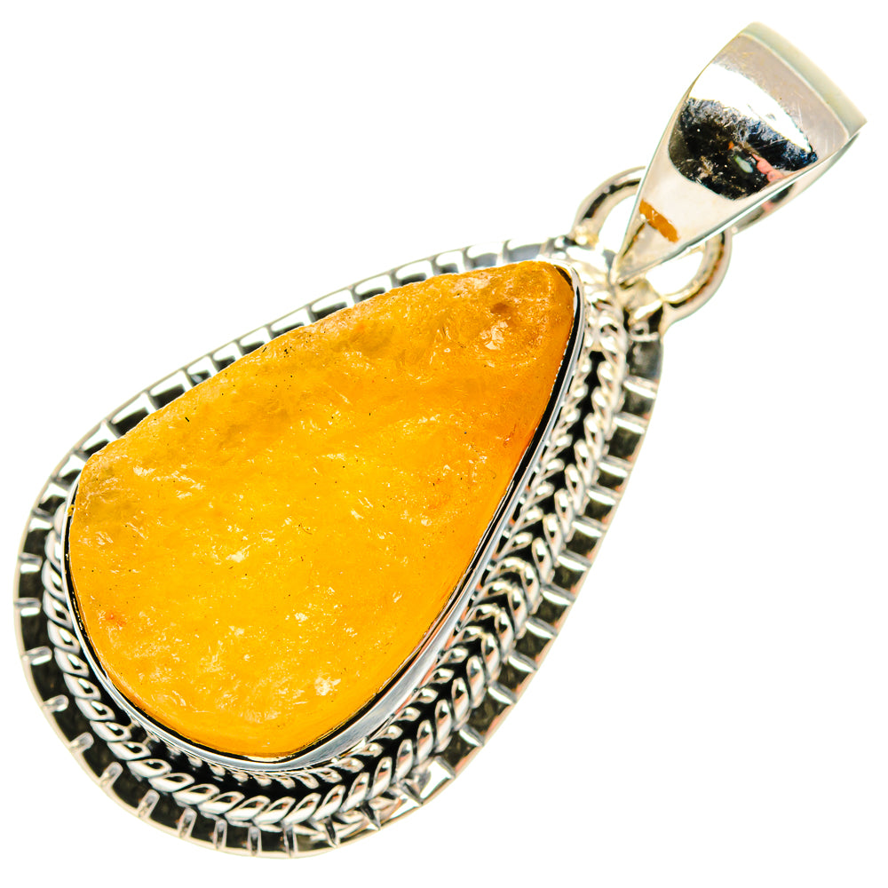 Lemon Jasper Pendants handcrafted by Anasilvercos - PD30701 - Photo 2