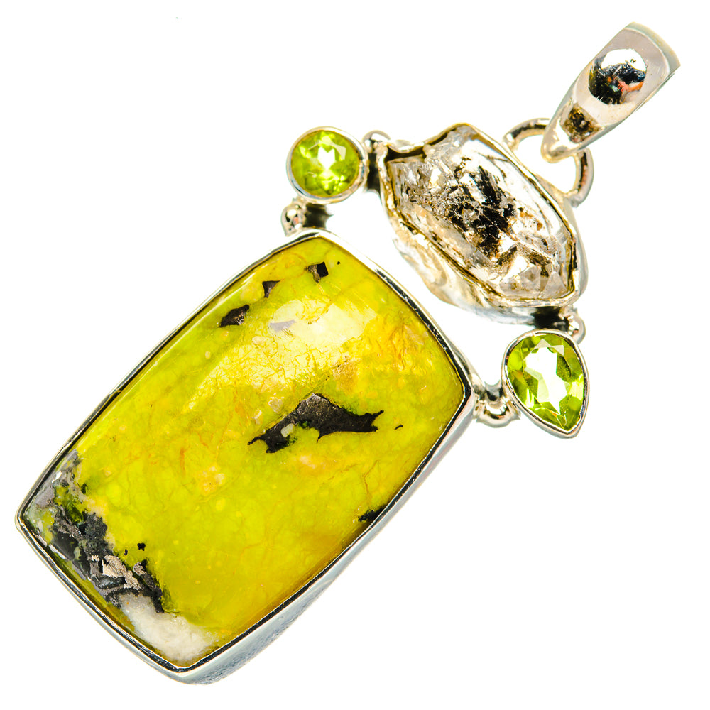 Lizardite Pendants handcrafted by Anasilvercos - PD30711 - Photo 2