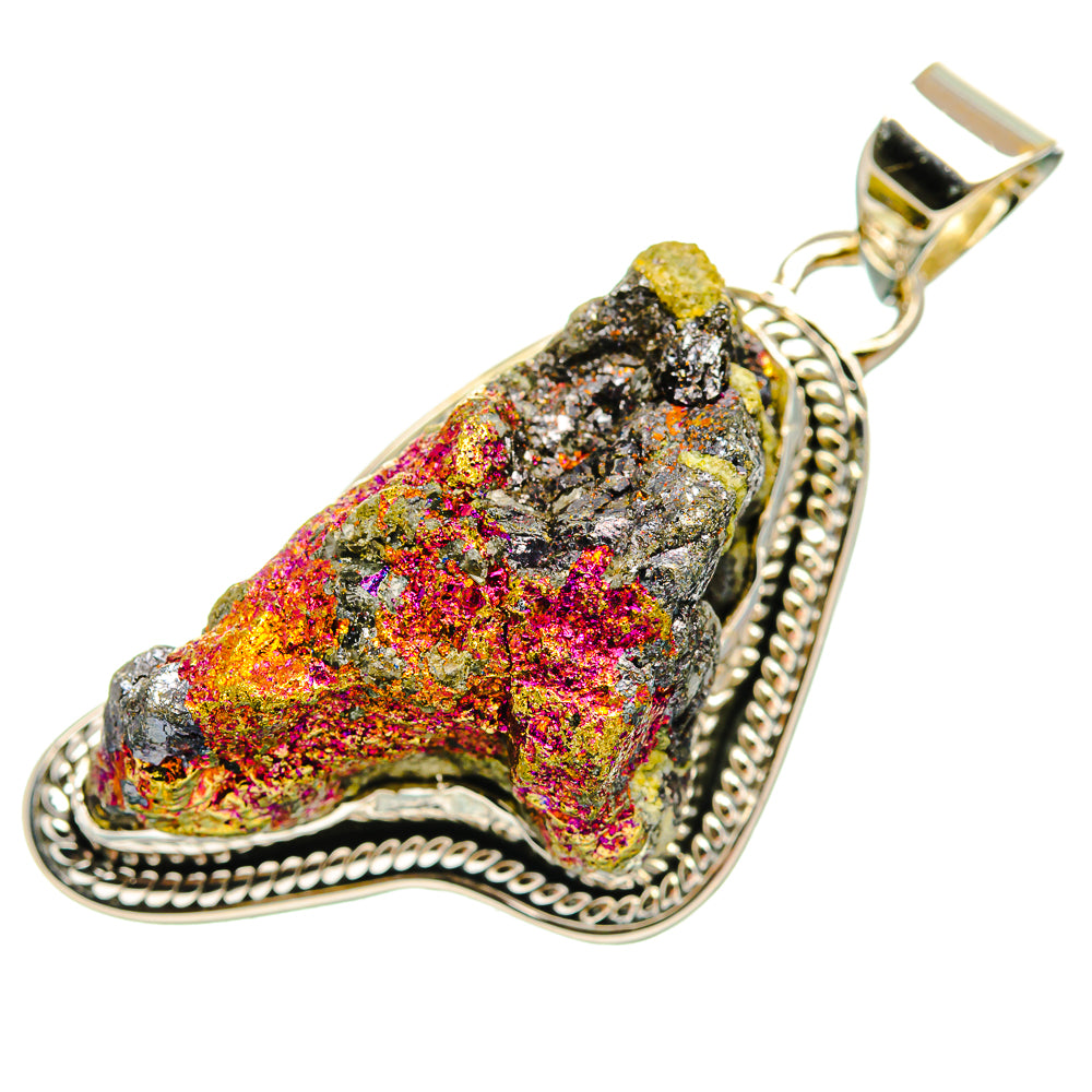 Titanium Druzy Pendants handcrafted by Anasilvercos - PD30713 - Photo 2