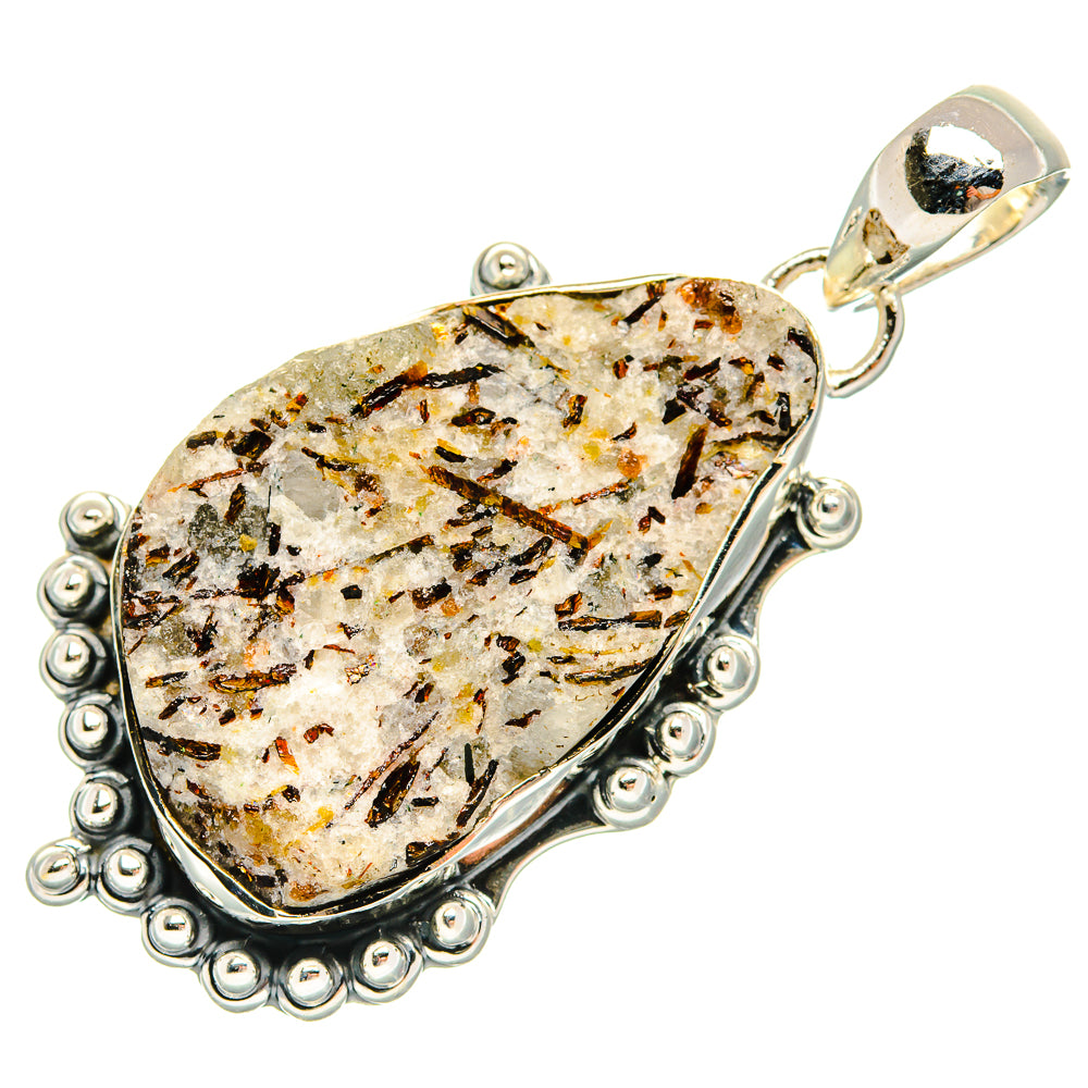 Astrophyllite Pendants handcrafted by Anasilvercos - PD30715 - Photo 2