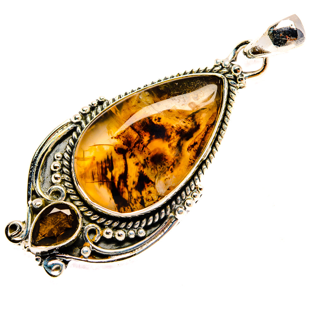 Montana Agate Pendants handcrafted by Anasilvercos - PD30722 - Photo 2