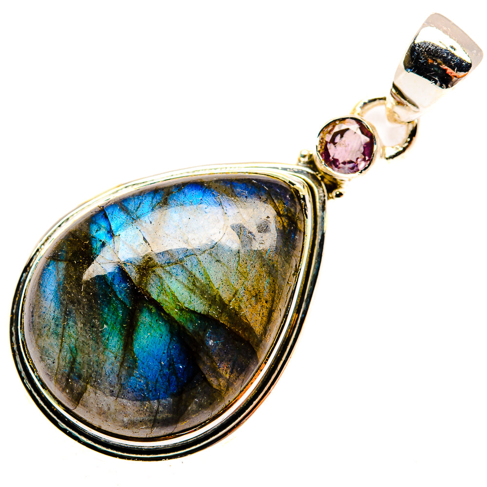 Labradorite Pendants handcrafted by Anasilvercos - PD30727 - Photo 2