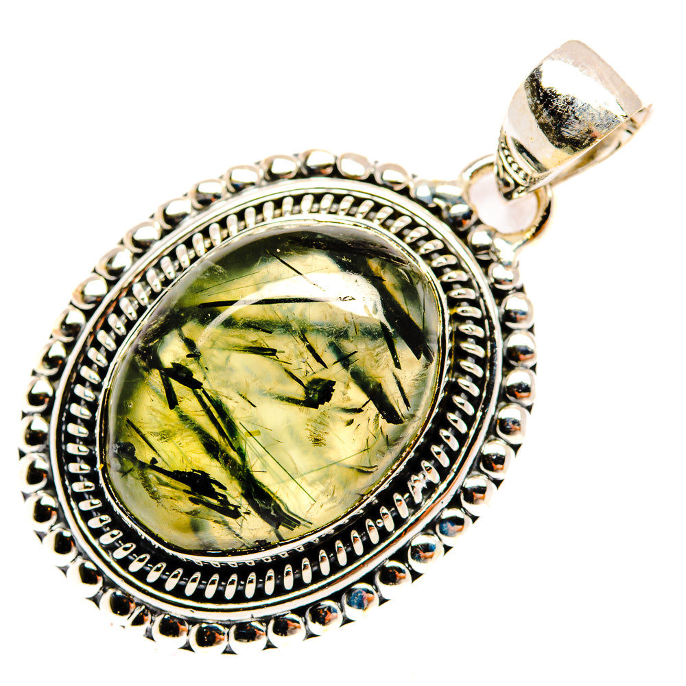 Prehnite Pendants handcrafted by Anasilvercos - PD30734 - Photo 2