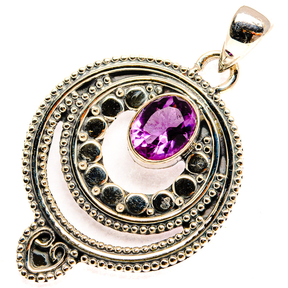 Amethyst Pendants handcrafted by Anasilvercos - PD30742 - Photo 2