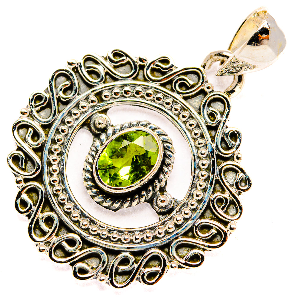 Peridot Pendants handcrafted by Anasilvercos - PD30746 - Photo 2