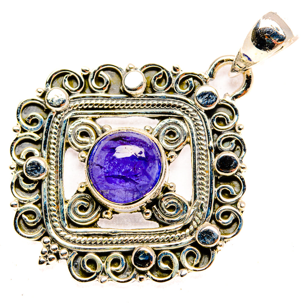 Tanzanite Pendants handcrafted by Anasilvercos - PD30748 - Photo 2