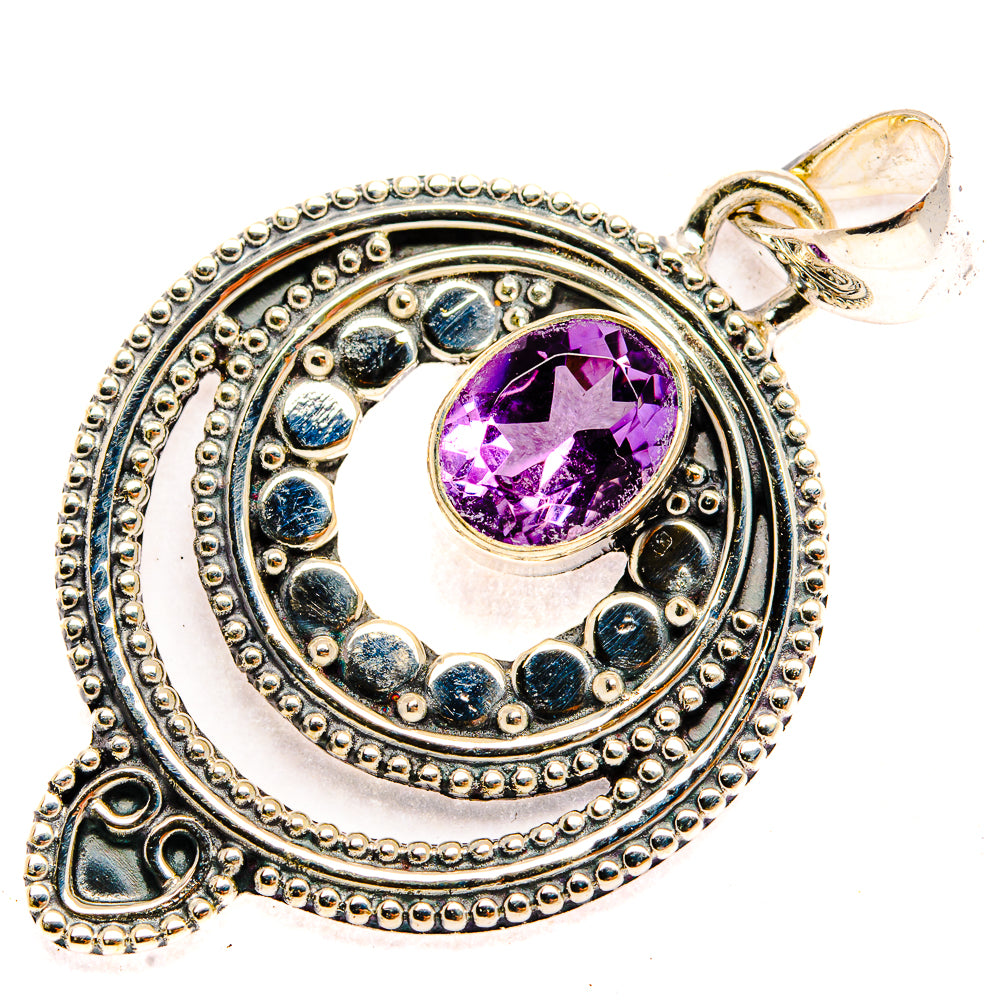Amethyst Pendants handcrafted by Anasilvercos - PD30750 - Photo 2