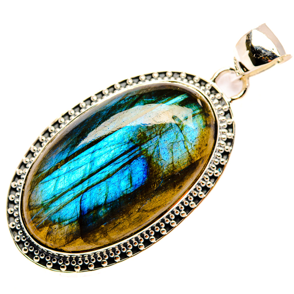 Labradorite Pendants handcrafted by Anasilvercos - PD30752 - Photo 2