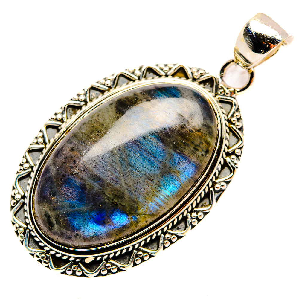 Labradorite Pendants handcrafted by Anasilvercos - PD30753 - Photo 2