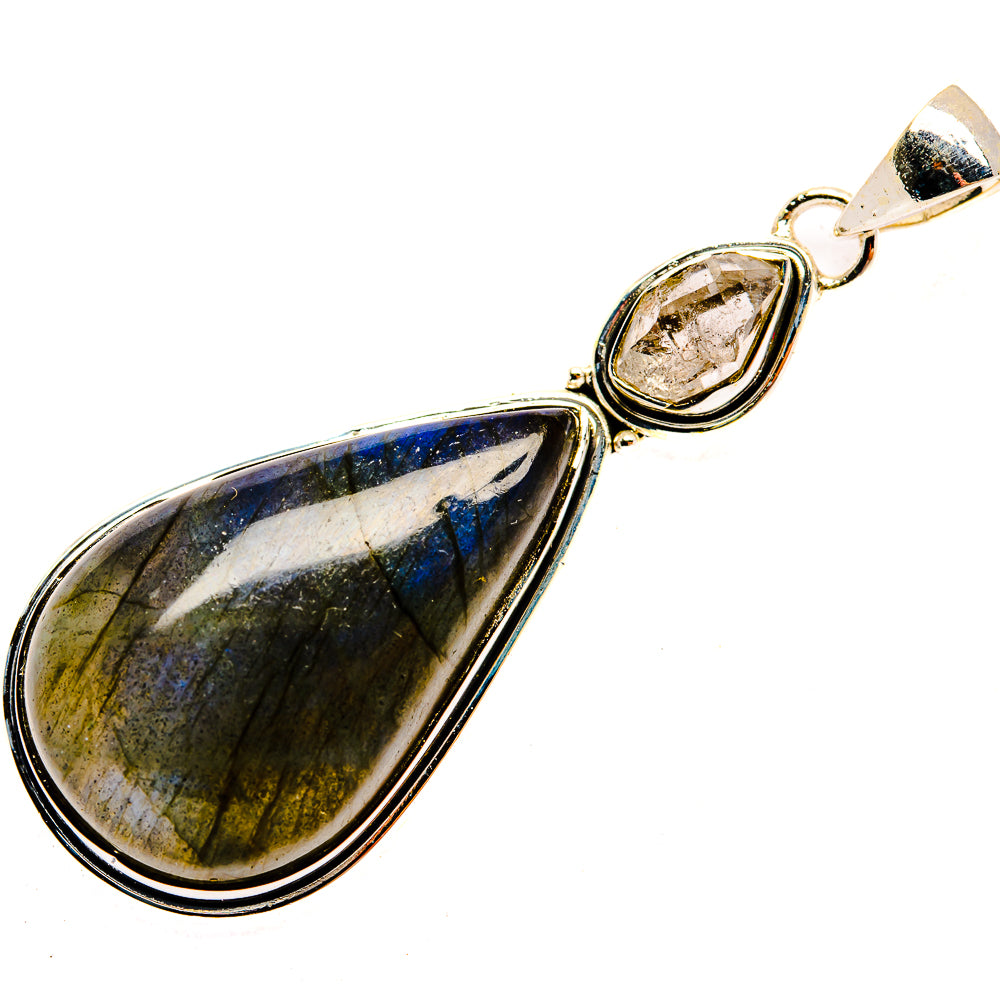 Labradorite Pendants handcrafted by Anasilvercos - PD30756 - Photo 2
