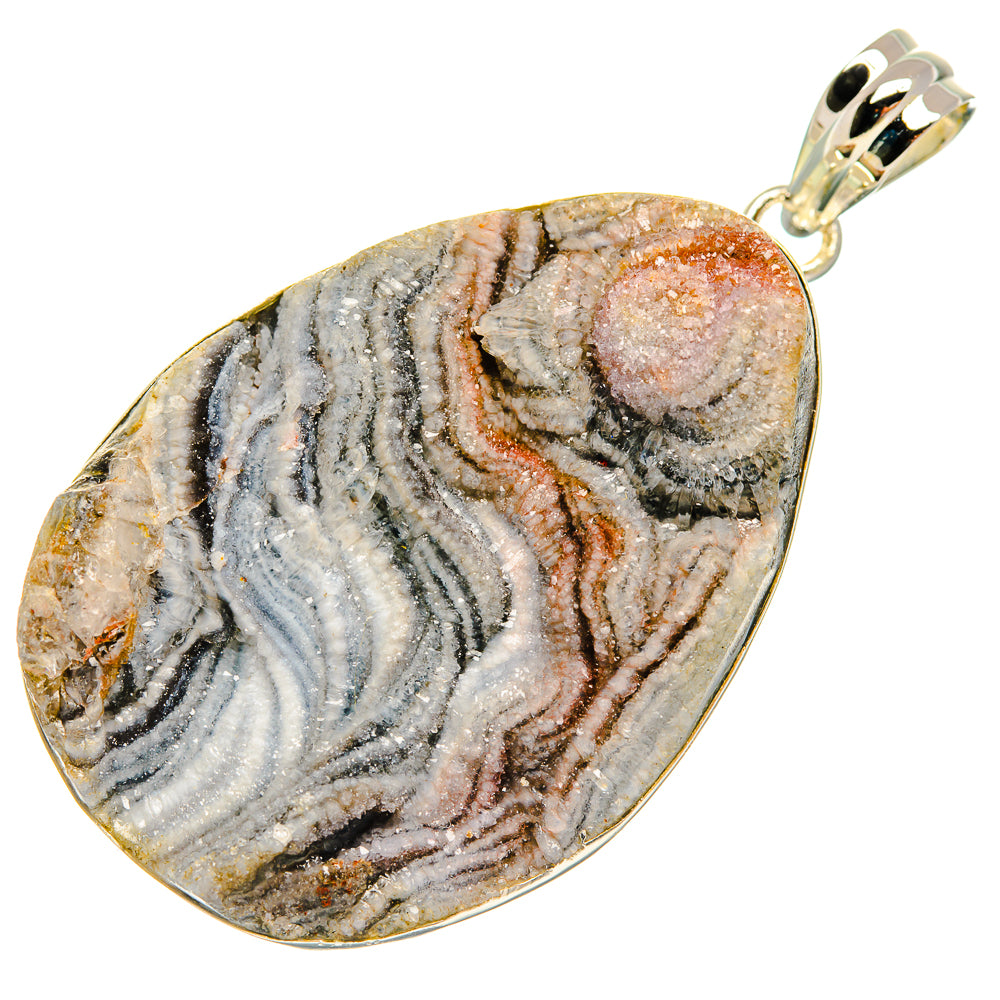 Desert Druzy Pendants handcrafted by Anasilvercos - PD30759 - Photo 2