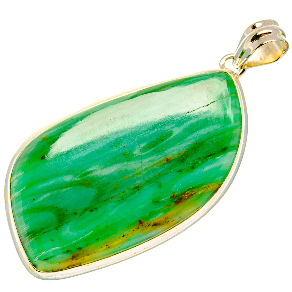 Green Jasper Pendants handcrafted by Anasilvercos - PD30761 - Photo 2