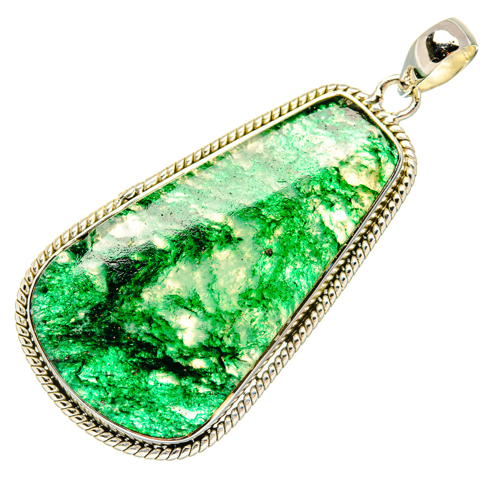 Green Aventurine Pendants handcrafted by Anasilvercos - PD30762 - Photo 2